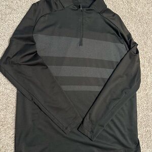 Nike Men's Black Quarter-Zip Jacket